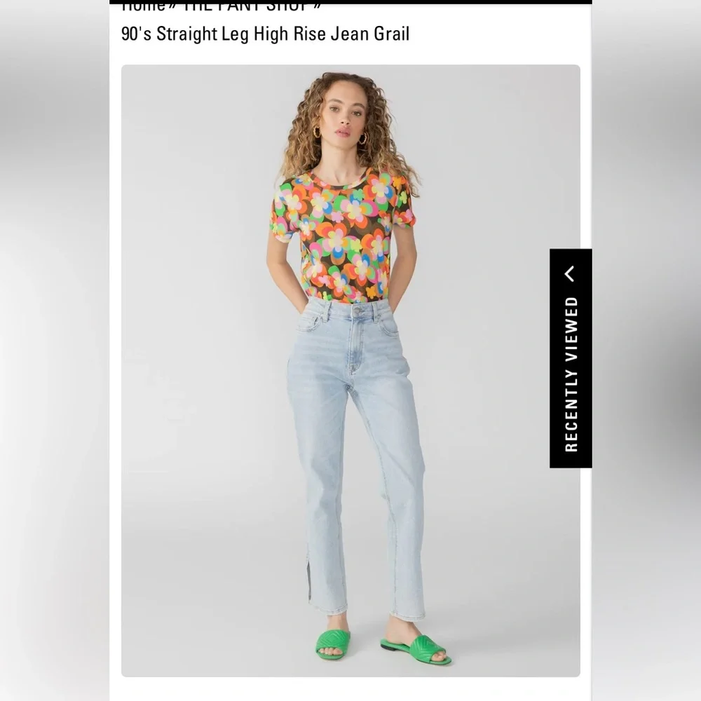 Sanctuary high rise straight leg “90s jean” - Picture 1 of 10